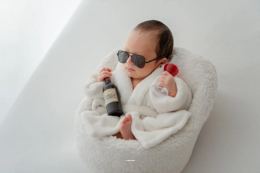 博罗宝宝额头高聪明有福气